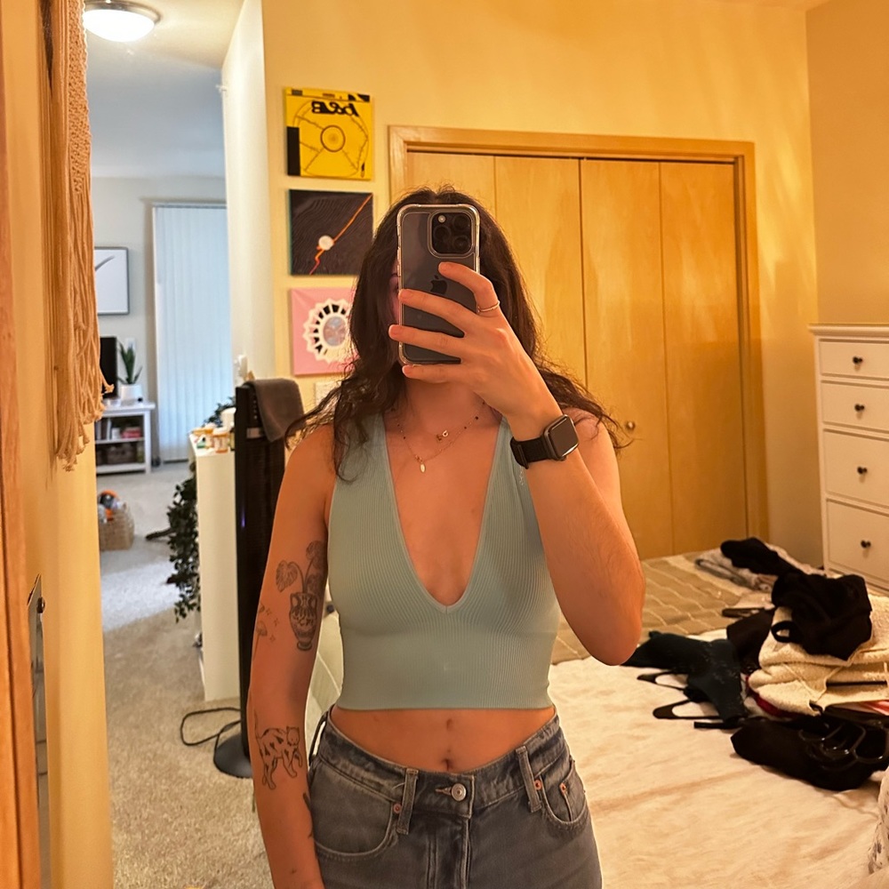 Urban outfitters cropped tank